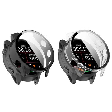 【PC+鋼化玻璃一體錶殼】適用 Garmin Forerunner 570 47mm 專用 手錶 硬殼 保護殼