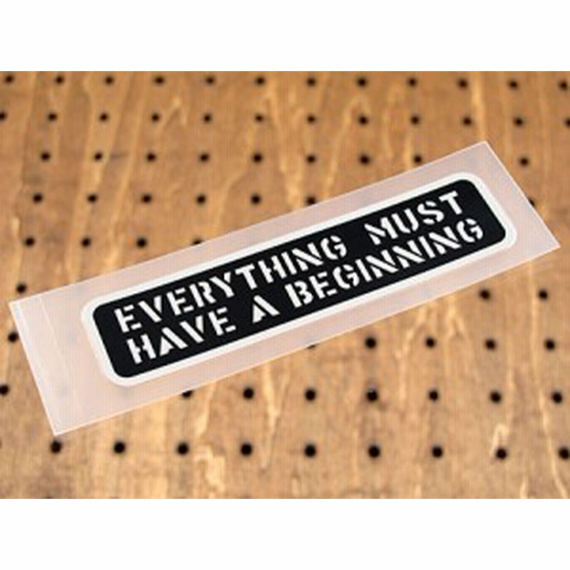 アメリカンミリタリーステンシル転写ステッカー 何事もまず始めなければならぬ カーステッカー Sc Pst034 Sxw 通販 Lineポイント最大1 0 Get Lineショッピング