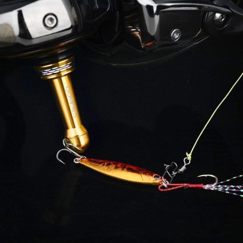 リールスタンド シマノ shimano ダイワ daiwa スピニング リール用 折り畳み カスタム パーツ ボディーキーパー アルミ 48mm  ゴメクサス Gomexus | LINEショッピング