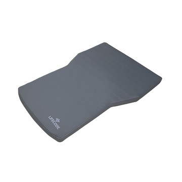 LIFECODE 3D立體 TPU舒眠車中床/睡墊/充氣床-厚10cm附車用幫浦(附收納袋)-冷灰色