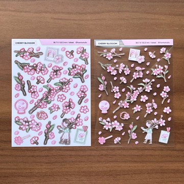 櫻花印章貼紙