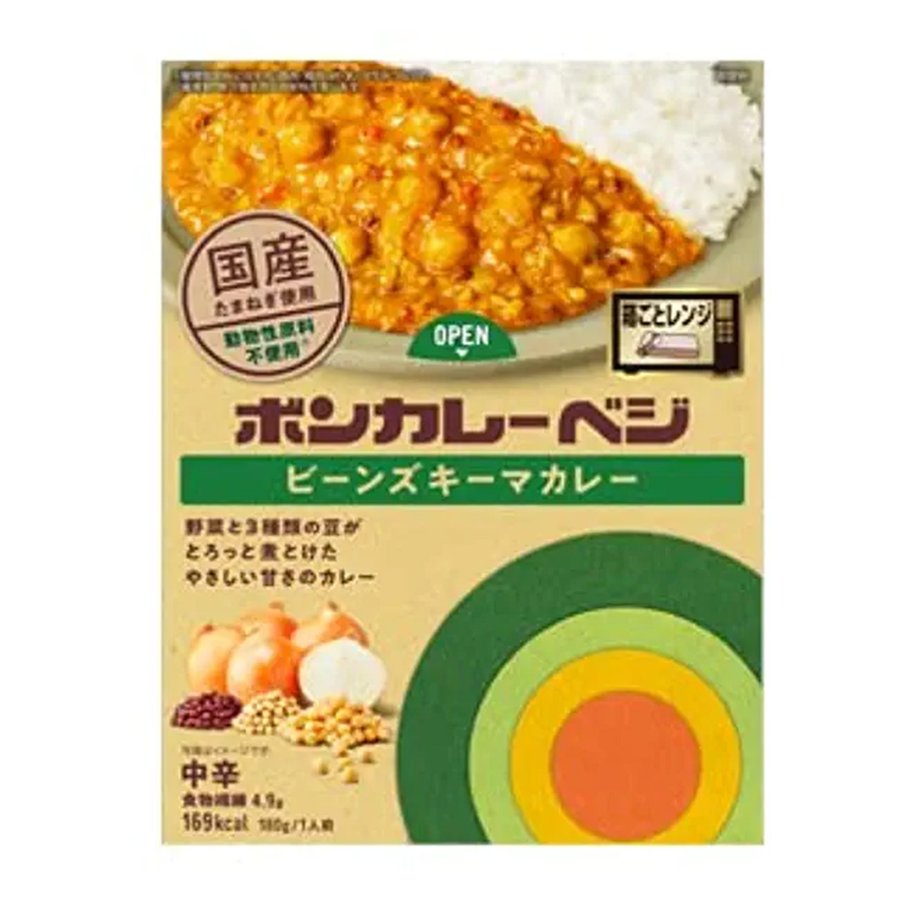 大塚食品 ボンカレーベジ ビーンズキーマカレー 中辛 180g