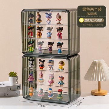 亞克力展示架 星優盲盒收納展示架手辦收納盒亞克力透明盒子樂高泡泡瑪特展示櫃【HZ62470】
