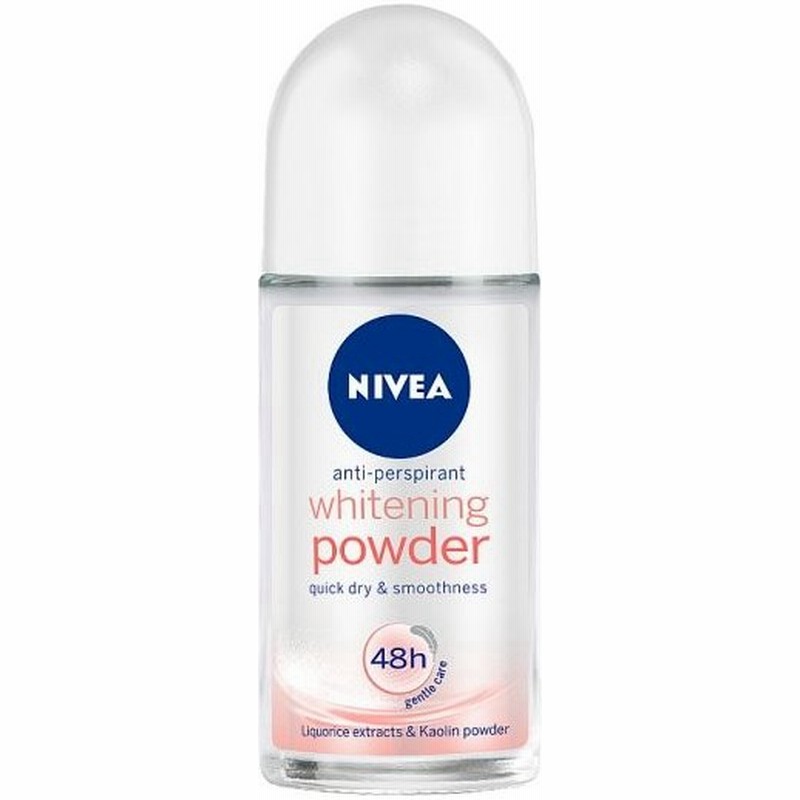 ニベア 50ml ホワイトニングパウダー ロールオン 脇汗 ワキガ 汗臭 制汗剤 わきが 女性用 臭い ニオイ デオドラント コロコロ タイ 並行輸入 通販 Lineポイント最大get Lineショッピング