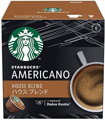Nestra Starbucks House Blend Nes Cafe Dolce Gusto For 12 Capsules