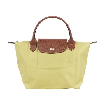 LONGCHAMP S號短把LE PLIAGE摺疊水餃包(開心果綠色)