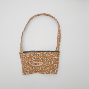 鵝黃碎花環保杯套