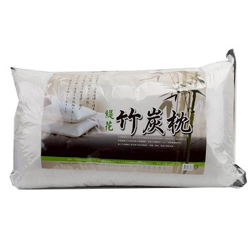 緹花竹炭枕
