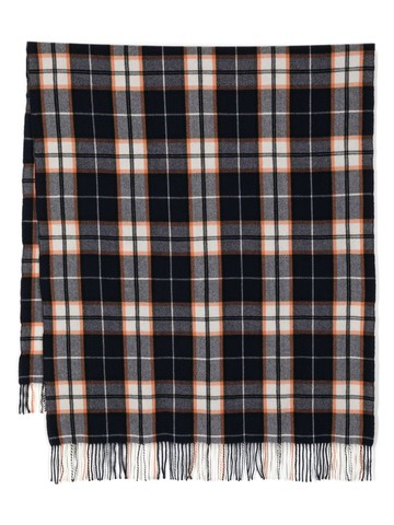 Undercover - plaid fringed scarf - unisex - Cashmere/Wool - One Size - Multicolour