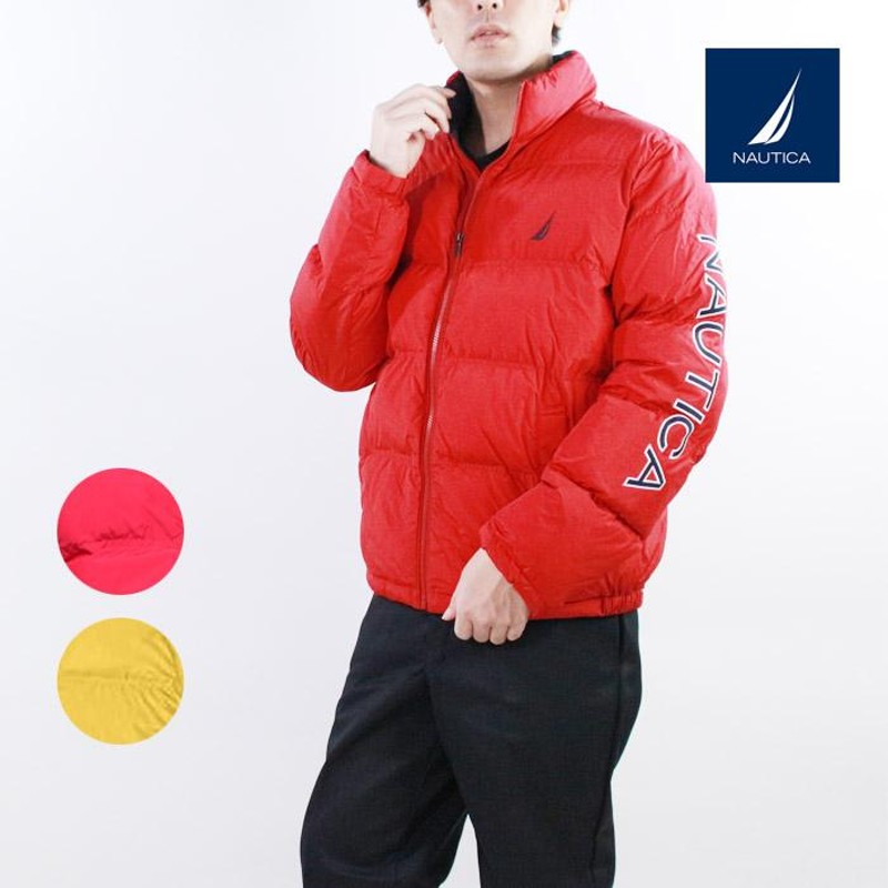 ノーティカ ダウンジャケット NAUTICA DOWN BOMBER JACKET J83300 Red ...