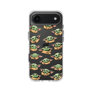 iPhone Air Clear Case（相機按鈕） 透明 - Star Wars - The Mandalorian - 曼達洛人 - 古古圖案