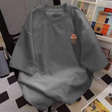 【台灣出貨】100%純棉 潮牌T恤 寬鬆上衣 男生精品衣服 大尺碼衣服 綠色上衣 穿搭 日式上衣短袖 正韓 流行服飾 棉
