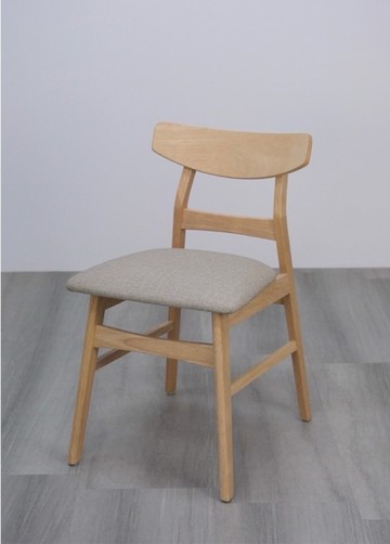 【H&D東稻家居】小麥色灰皮座墊餐椅 /休閒椅 網美椅 會客椅 會議椅 化妝椅書桌椅 客廳椅