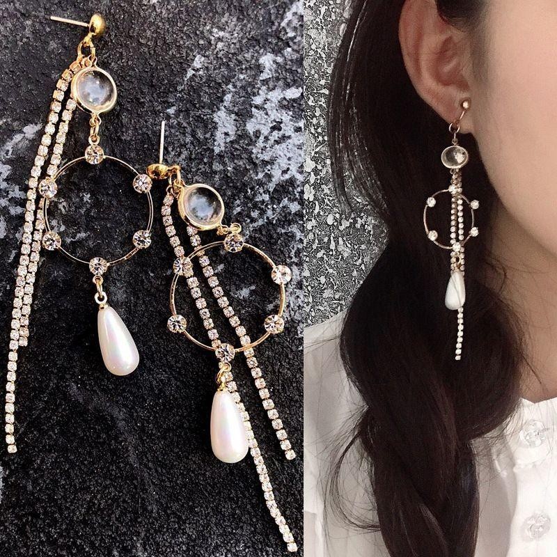 ロングピアス ロングイヤリング レディース アクセサリー スタッド