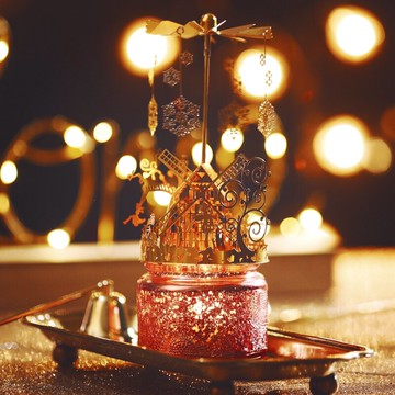 voluspa香薰蠟燭工具大小罐童話鎮聰明蓋捕夢網旋轉燭臺浪漫燭光