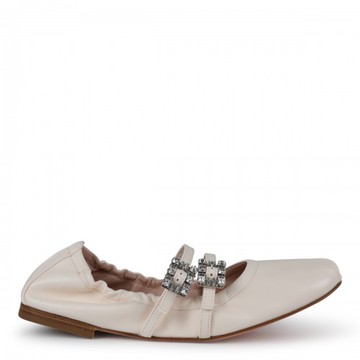 Roger Vivier - White Flats 39