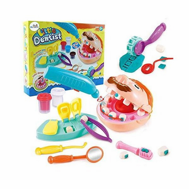 Deardeer おままごと 粘土 おもちゃ 子供 歯科医 おもちゃ キット 子供 男の子 女の子 子供用 粘土 医師 ドリル 充填 通販 Lineポイント最大get Lineショッピング