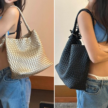 女生包包 肩背包 包包 通勤包 子母包 大容量包包 束口包 腋下包 1090