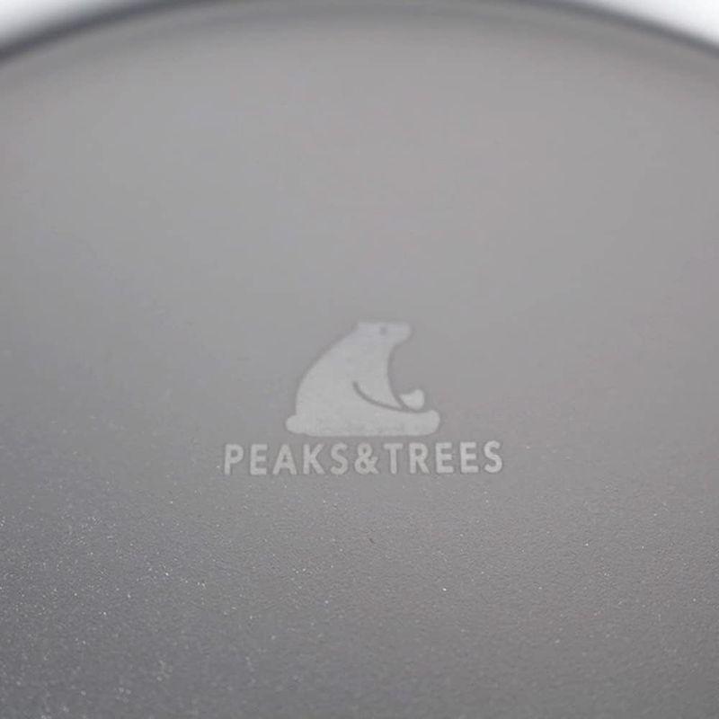 PEAKSTREES アウトドア キャンプ プレート チタン 皿 燕三条 3サイズ セット 日本製 食器 平皿 取り皿 丸形 円状 ソロキ