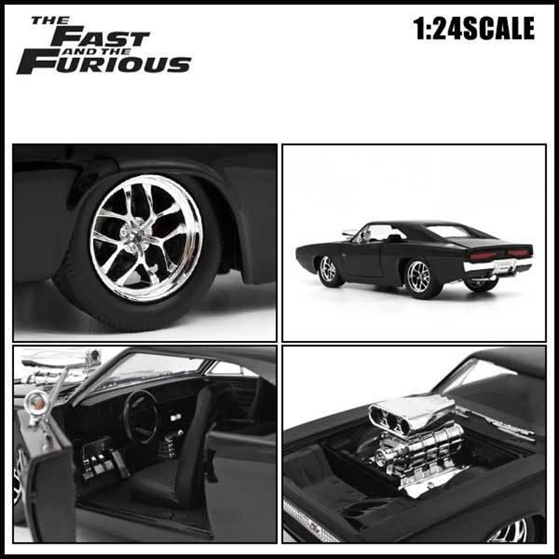 1/24 ワイルドスピード 箱入り ミニカー 1970 DOM'S DODGE CHARGER R/T 