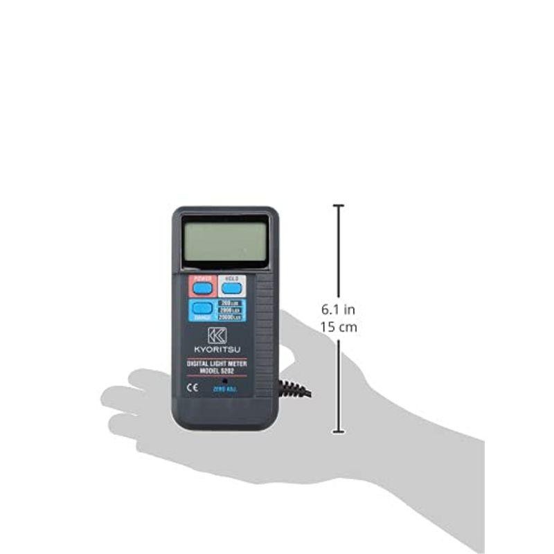 国内正規品限定 共立電気計器 共立電気計器 5204 (KYORITSU) デジタル照度計 一般形A級 JIS 一般形A級準拠  快適な照度環境実現のために！JIS KEW 5204 KEW