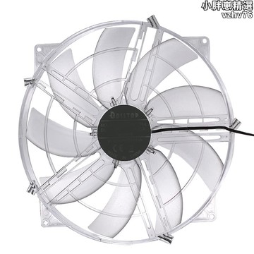 【新店熱銷】ED燈電腦主機機箱散熱風扇排風散熱12V