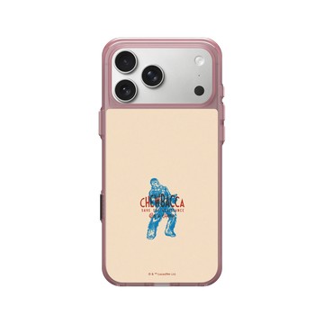 iPhone 17 Pro Max Clear (相機按鈕) 晶醺玫 - 迪士尼-星際大戰 Star Wars - 小圖款-丘巴卡