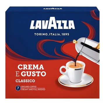LAVAZZA Crema e Gusto 經典咖啡粉  250g  2個裝  1組