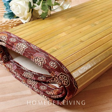 天然桂竹透氣涼爽竹蓆 / 11MM寬竹面禾風竹蓆 / 6X6尺