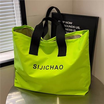 大容量日系工裝風潮牌單肩包手提包托特包行李收納包通勤包旅行包