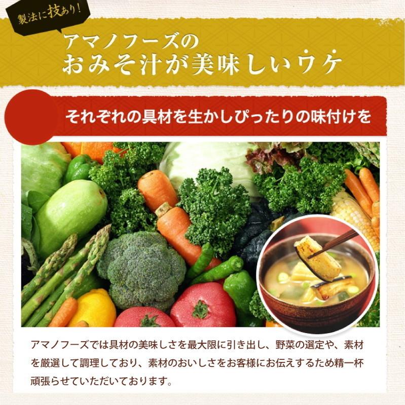 アマノフーズ いつものおみそ汁 お得な詰合せ おまかせ30食セット（4種以上）　数量限定 訳ありセット　送料込み ※一部地域を除く  みそ汁 即席