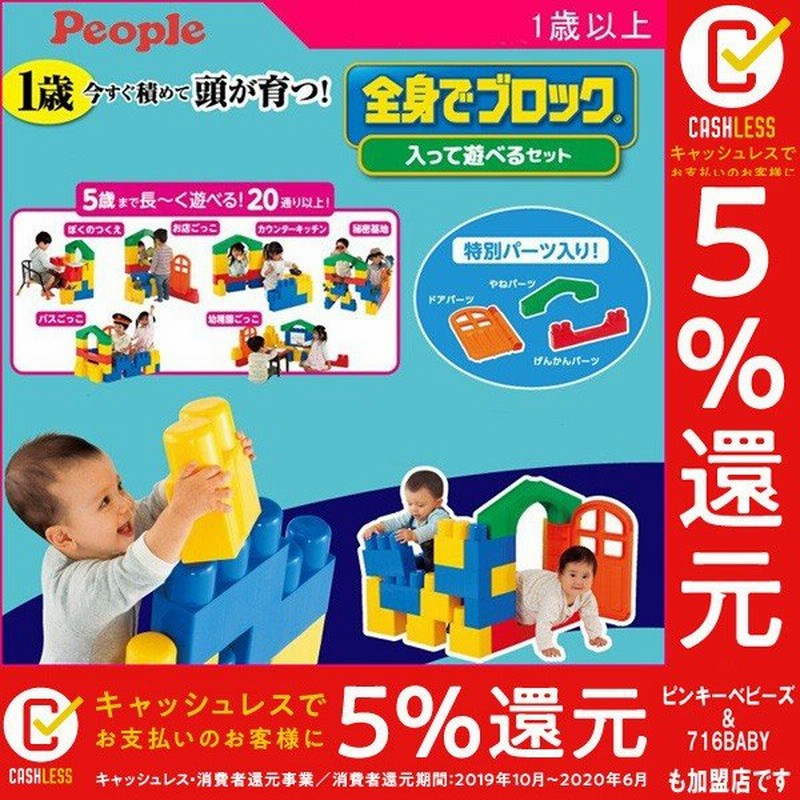 室内遊具 全身でブロック 入って遊べるセット ピープル おもちゃ ブロック ベビー キッズ 育児 子ども 誕生日 ギフト お祝い プレゼント Sns おすすめ 男 女 通販 Lineポイント最大0 5 Get Lineショッピング