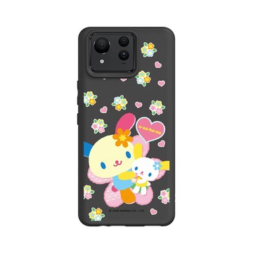 Zenfone 11 Ultra SolidSuit 黑 - 三麗鷗-花小兔 Usahana - 抱緊緊