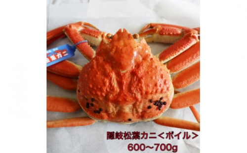 隠岐松葉カニ600～700g〈ボイル〉