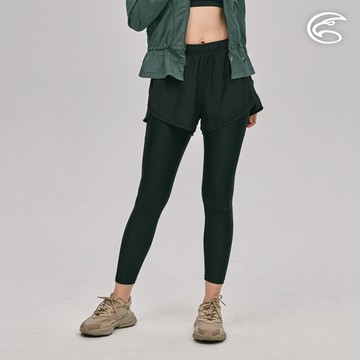 ADISI AP2211023女兩件式慢跑長褲 / 黑色