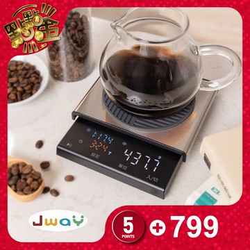 【JWAY】粉水比咖啡料理秤(JY-CFS401)