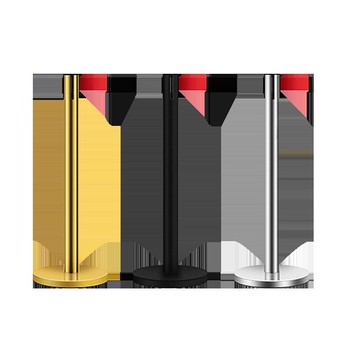 不鏽鋼伸縮圍欄 排隊分隔線 安全隔離帶伸縮帶排隊圍欄欄桿不鏽鋼銀行一米線護欄桿警戒警示柱『XY37427』