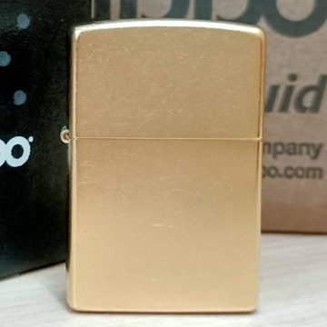 【現貨附發票】美國 Zippo 打火機 正品  ARMOR  純銅霧面拉絲 (型號.168)