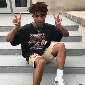 美式復古vintage印花短袖t恤男女歐美高街痞帥炸街寬松半袖ins潮