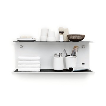 VIPP 壁掛雙層架（白、50 cm）