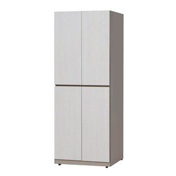 ASSARI-安迪2.5尺雙吊衣櫃(寬75x深57x高202cm)