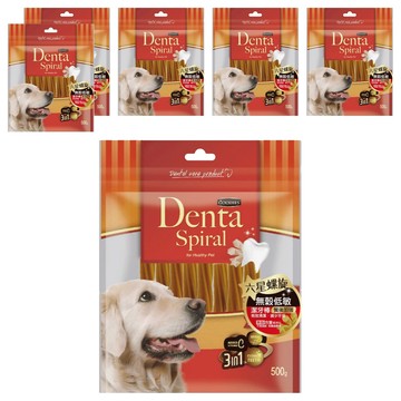 GOODIES 全種犬適用 無穀低敏潔牙棒  十字造型  500g  6包