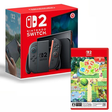 任天堂 Switch2主機+寶可夢Pokemon Pokopia《贈9H鋼化保護貼》