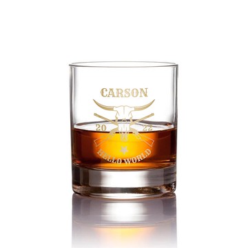 聖誕禮物|客製化威士忌對杯 訂製禮物 交換禮物 名字雕刻