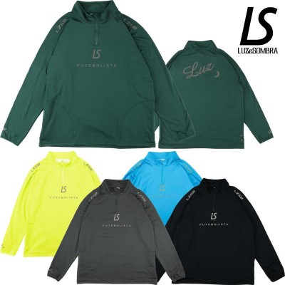 ルースイソンブラ LUZeSOMBRA ジャージトップス LS 2WAY HALF ZIP TOP ...