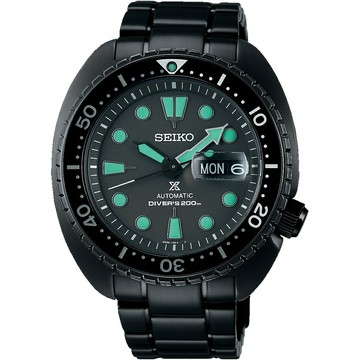 送禮首選★SEIKO 精工 Prospex 黑潮夜視 200米潛水機械錶送禮 推薦-45mm (SRPK43K1/4R36-06Z0SD) SK005 附提袋【全館滿額折價★APP下單點數4倍送】線上購買享_實體門市同步服務