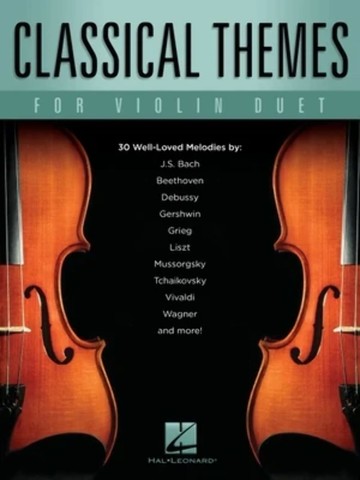 【學興書局】Classical Themes for Violin Duet 古典小提琴二重奏 初學