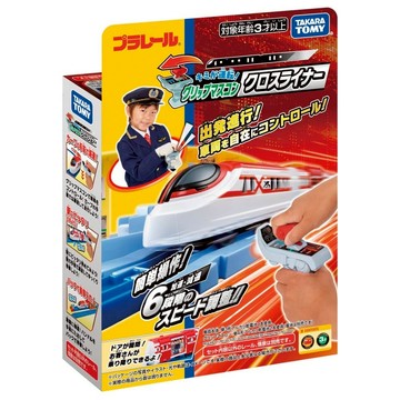 TAKARA TOMY PLARAIL 鐵道王國 遙控火車 CROSS LINER 列車 915263  290 x 200 x 60mm  1盒  白色