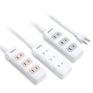 RASTO FE7 三插二孔延長線 1.8M