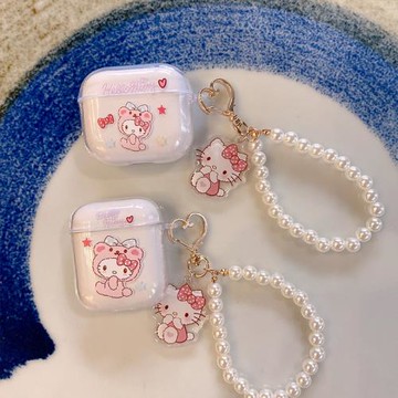 蘋果寶寶kitty透明軟硅膠保護套